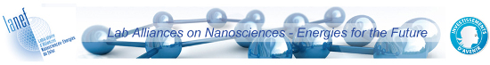 Lab Alliances on Nanosciences - Energies for the Future Lab Alliances on Nanosciences - Energies for the Future