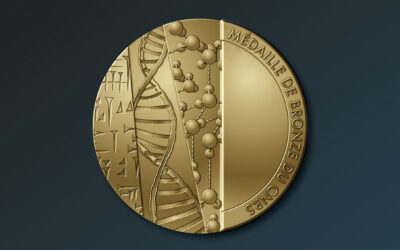 Léonie Canet médaille de bronze du CNRS 2018.